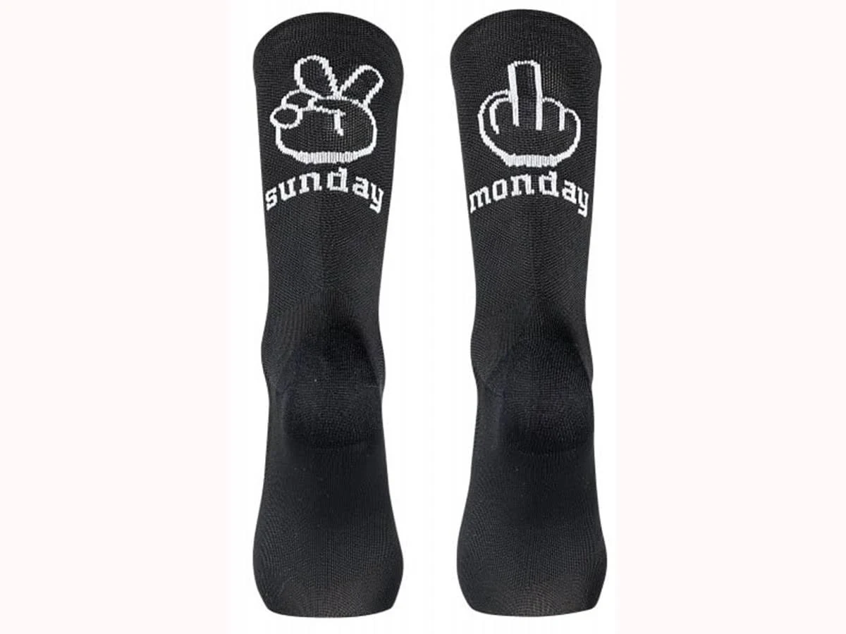 northwave sunday monday sock black.webp